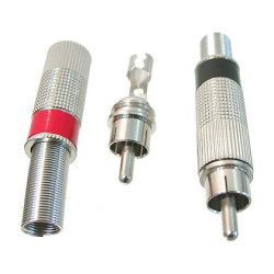 Wtyk RCA metal QBB-Podzespoły Elektroniczne