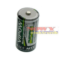 Akum. R14 2500mAh NiCd     VIPOW-Akumulatory i Ładowarki