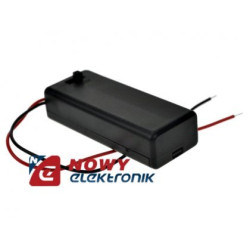 Koszyk baterii R3x2 z pokrywą i wyłącznikiem-Baterie