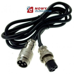 CB przedłużacz mikr. 4p 1,5m-CB Radia i Krótkofalówki
