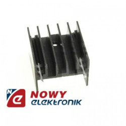 Radiator V7142 H  L-25mm  czarny pod TO220-Wentylacja i Chłodzenia