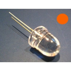 Dioda LED 5mm pomarańcz. 12V-Podzespoły Elektroniczne