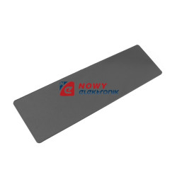 Filtr czarny do KM-50 dymiony transparent FI-0050 146x45x2-Obudowy i Elementy Montażowe