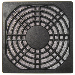 Osłona wentylatora 80x80mm plast z filterm NEPOWER-Wentylacja i Chłodzenia