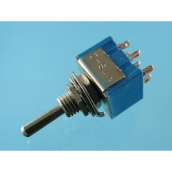 Przełącznik MTS 213 6pin 3poz. ON-OFF-(ON) stab./chwil.-Podzespoły Elektroniczne