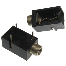 Gniazdo JACK 3,5mm mono P/D w wyłącznikiem-Podzespoły Elektroniczne