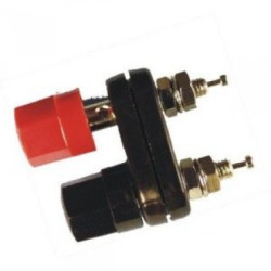 Gniazdo banan podwójne GLX-2 Laboratoryjne 2x4mm 10A-Podzespoły Elektroniczne