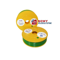 Przewód TLY 0,12mm2 zielony-Przewody i Druty w metrażu