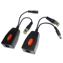 Transformator Video HD 5MP 2szt kpl. z ochronnikiem udarowym-Monitoring CCTV