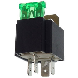 Przekaźnik samochodowy 30A +bezp bezpiecznik FLS825FU z bezpiecznikiem-Podzespoły Elektroniczne