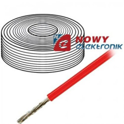 Przewód silikonowy 1,50mm2 czerw czerwony 500V HELUKABEL linka