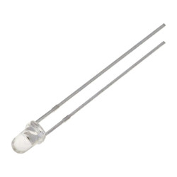 Dioda LED 5mm żółta LUY503F33 3000-9000mcd 30st.-Podzespoły Elektroniczne