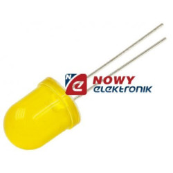 Dioda LED 10mm YELLOW-Podzespoły Elektroniczne