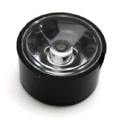 Soczewka  LED 1W-3W kąt 45° SPL16-Podzespoły Elektroniczne