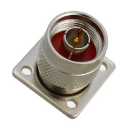 Wtyk N montażowy z 4 otworami do moc.-Podzespoły Elektroniczne