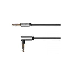 Kabel jack 3,5st wt.-wt. 1m kątowy-prosty sprężynka K&M-Kable i Przyłącza RTV i PC