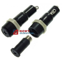 Gniazdo bezp. do obud. 20mm HQ bezpiecznika do obudowy-Elektryka