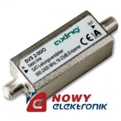 Wzmacniacz SAT SVS 2-00 AX15-18 AXING 16-23db SVS 2-01 satelitarny-RTV, SAT, DVB-T