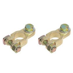 Klemy akumulatora zestaw 35-50mm 2 sztuki plus i minus-Motoryzacja
