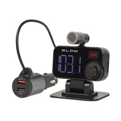 Transmiter FM BLOW Bluetooth LCD +ładowarka/USB/zestaw głośn.-CAR AUDIO-VIDEO