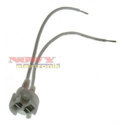 Oprawka żarówki halogen.G4 200°C Gniazdo HE04-150 100V-Oświetlenie