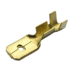 Konektor M 6.4 krótki przewód 4mm 6.4x0.8-Podzespoły Elektroniczne