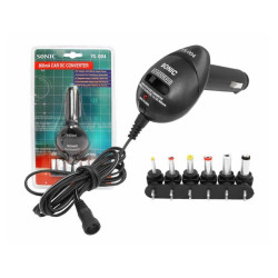 Zasilacz reg. samoch.3-12V 800mA z wtykiem zapalniczki-Zasilacze i Transformatory