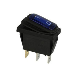 Przełącznik A604/B ON-OFF 1t ni. hermet.nieb.15A podśw.12V24V-Podzespoły Elektroniczne