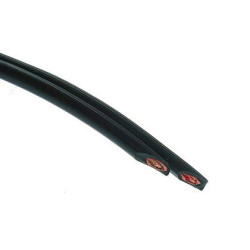 Przewód ekran. YPMX EKŻP 2*0,15 CU czarny POLSKI PRZEWÓD TECHNOKABEL-Przewody i Druty w metrażu