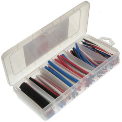 Rura termokurcz zestaw 170szt 10cm w pudełku  VELLEMAN-Narzędzia Warsztatowe i Wyposażenie