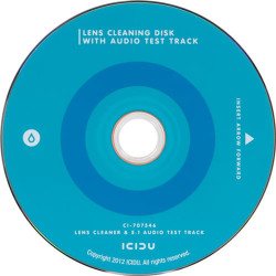 Płyta czyszcząca DVD Blu-Ray AUDIO LASER napędów, ICIDU-Komputery i Tablety