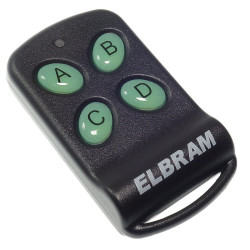 Pilot do bramy ELBRAM FLUO 4G433 ELDRIM 4P fluorescencyjne zmienny kod-Napędy Bramowe i Rolet