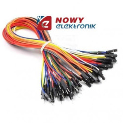 Kabel do płytek styk.1p m/ż 30cm połączeniowe  męsko-żeński 30cm-Podzespoły Elektroniczne