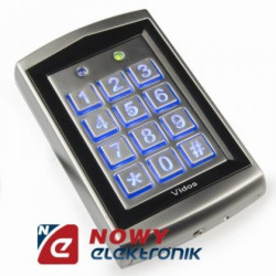Szyfrator ZS10 hermet. z czytn. zbliżeniowym RFID. 2wyj. (IP65) VIDOS-Sterowanie i Kontrola dostępu