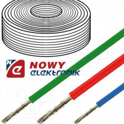 Przewód silikonowy 2,50mm2 czarn czarny 500V HELUKABEL linka