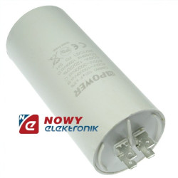 Kond. rozr. 80uF 450V NEPOWER Konektor, śruba M8 Kondensator CBB60-Podzespoły Elektroniczne