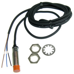 Czujnik indukcyjny PR12-4DP2 NC M12 4mm 10-30VDC NC PNP kabel 2m-Sterowniki i Czujniki Przemysłowe