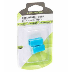 Bezp. JAPVAL-mini F 14 20A 2szt bezpiecznik samochodowy-Motoryzacja