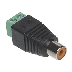 Gniazdo RCA z szybkozłączem-Podzespoły Elektroniczne