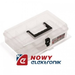 Skrzynka UNIBOX NUN12 przeźrocz| organizer-Narzędzia Warsztatowe i Wyposażenie