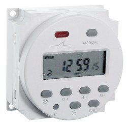 Programator Czas. 12V AC/DC 60mm Wyłącznik Czasowy Cn101A timer cyfrowy-Dom i Ogród