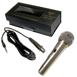 Mikrofon HM-220 dynamiczny-Naglosnienie i Estrada