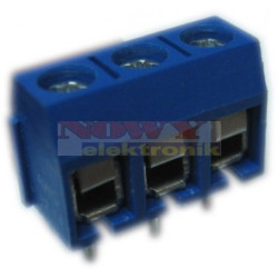 Listwa ARK500-3LC/BL Listwa 3 po r-5 h-10 niebieska-Podzespoły Elektroniczne