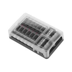 Skrzynka bezpieczników FB-12 LED obudowa samochodowych-Motoryzacja