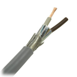 Przewód LIYCY 2x0,25 sterowniczy w ekranie-Przewody i Druty w metrażu