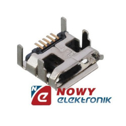 Gniazdo USB-B micro montażowe-Podzespoły Elektroniczne
