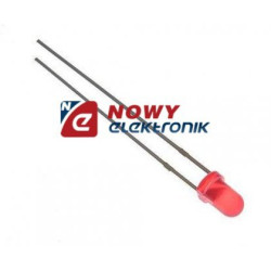Dioda LED 3mm CZERWONA 12V clir-Podzespoły Elektroniczne