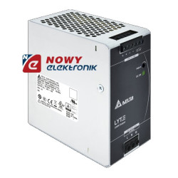 Zasilacz imp. DIN 24V/10A DRL240 DELTA DRL-24V240W1AS impulsowy - Przem.-Zasilacze i Transformatory