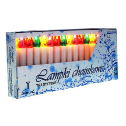 Lampki choinkowe KCH-5 białe 5W żarówkowe tradycyjne biała oprawa legenda PRL 16-żarówek-Oświetlenie