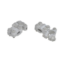 Klemy akumulatora wysokoprądowe + -  zestaw 2szt. klema zacisk-Motoryzacja